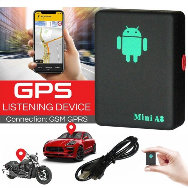 Mini A8 GPS GSM GPRS1 min - Mini A8 GPS/GSM/GPRS tracker Ima mogućnost: – Pracenja, lociranja i pronalaženja vašeg vozila, kucnog ljubimca ili osobe – Prisluškivanja – Jednostavno sa svojim mobilnim telefonom nazovete „ uređaj“ i slušate sve. – SOS hitni poziv – uredjaj na sebi ima SOS dugme, potrebno je u opcijama navesti do 5 brojeva telefona i onda pritiskom na dugme 3 puta za redom uredjaj automatski tim brojevima šalje vašu lokaciju. Karakteristike: – Tip: GSM/GPRS/GPS tragač vozila – Konekcije: GSM/GPRS – Boja: crna – GSM frekvencija: 850/900/1800/1900 MHz – Baterija: punjiva 3.7V / 500 mAh Li-ion baterija – Radna temperatura: -20 do +55 0C – Težina: 30 g – Dimenzije: 43,2x32x13,6 mm U paketu dobijete: 1 x Mini A8 Tracker 1 x USB kabl Ako želite da vam pošaljemo predmet, potrebni su sledeci podaci: -Ime i prezime, -Ulica i broj, -Mesto i poštanski broj, -Broj telefona za kontakt
