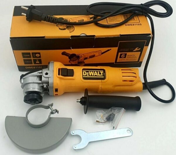 brusilica dewalt 720w 2 - DEWALT BRUSILICA SA POTENCIOMEROM 720W Prečnik kamena 115-125mm Jačina 720w Obrtaji 12000 r/ min Maksimalna veličina kamena 125mm POTENCIOMETAR- Odredjujete sami brzinu rada bruslilice Porucivanje na broj: 064/333-26-26 Poziv/SMS Ako želite da vam pošaljemo predmet, potrebni su sledeci podaci: -Ime i prezime, -Ulica i broj, -Mesto i poštanski broj, -Broj telefona za kontakt