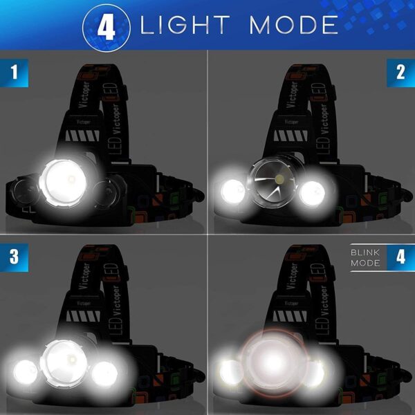 lampa sa 3 svetla 6 - Jednostavno nema bolje lampe za lov i ribolov. Punjac za struju , punjac za auto. 2 punjive baterije 18650 Li-on. 4 moda osvetljenja. 3 moda + stroboskop. Stop Svetlo pozadi. Podesivi kais. Svetlost bije preko 100m. Porucivanje na broj:  Poziv/SMS Ako želite da vam pošaljemo predmet, potrebni su sledeci podaci: -Ime i prezime, -Ulica i broj, -Mesto i poštanski broj, -Broj telefona za kontakt