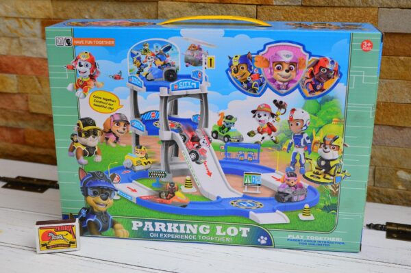 117465347 60b943eee9e001 78434435Pat sape parkin - Patrolne Sape parking set Paw patrol