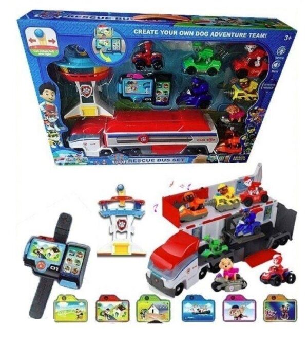 128269302 61b12abdebc0e1 75093560patrolne sape s - Paw Patrol rescue set bus Patrolne Sape autobus osmatracnica