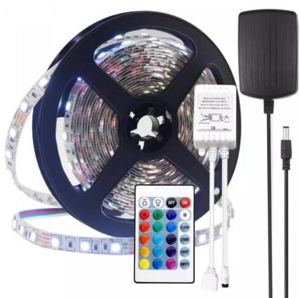 136497915 626a8f95be66e6 748643161651150719856 - Led traka sa daljinskim RGB 16 boja 5m