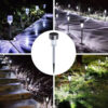 Solarne lampe RGB šarene- 10 Komada - Image 8