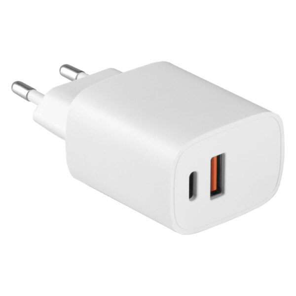 3754590 001 - Adapter za uređaje sa USB i Type-C izlazom PD 20W, u poklon kutiji