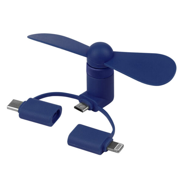 3761420 001 - FEN 3in1, usb ventilator 3 u 1, plavi