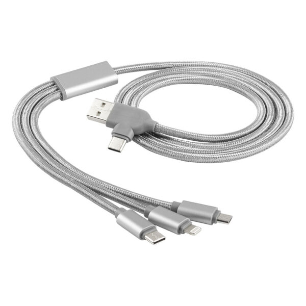 3763312 001 - USB kabl 6 u 1 odgovara za iPhone i Android Dimenzija: 1.2 m