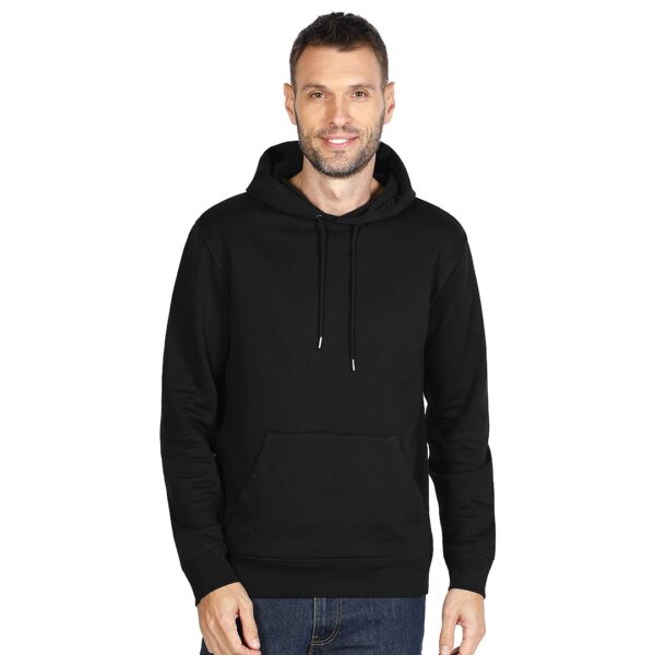 5203310 001 1 - ABSOLUT HOODY, dukserica od organskog pamuka sa kapuljačom, crna