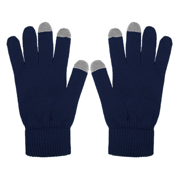 5301520 001 - TOUCH GLOVE, rukavice sa tri aktivna „touch“ prsta, plavi, L/XL