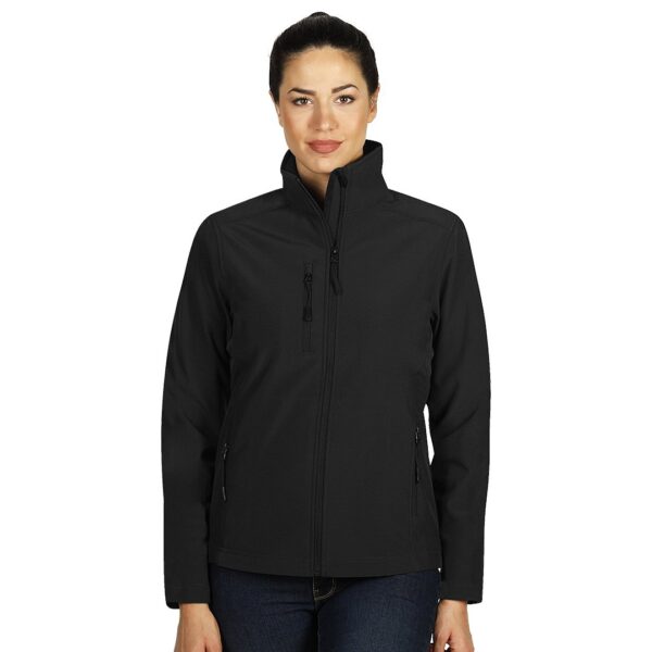 5705110 001 1 - SKIPPER WOMEN, ženska softshell jakna, crna