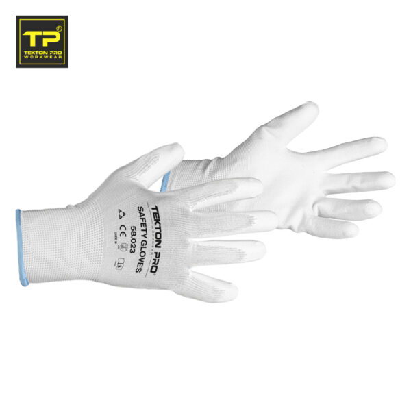 5802390 001 - SAFETY GLOVES, zaštitne rukavice, bele