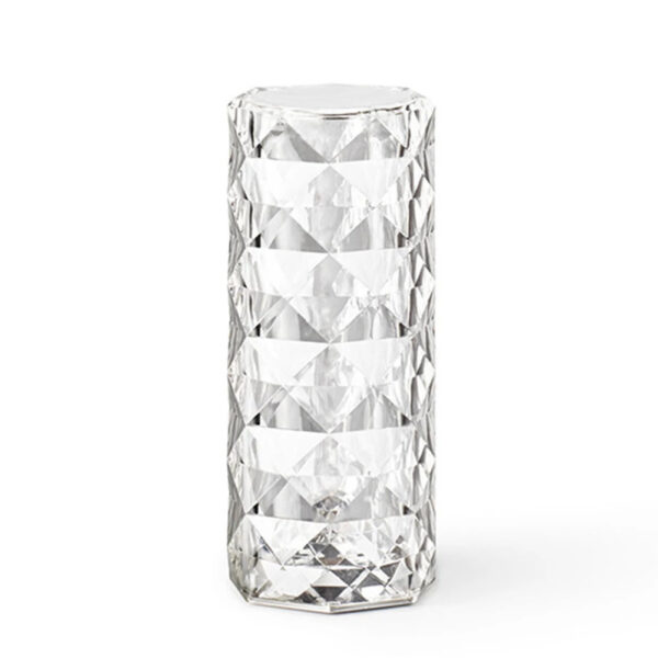 Acrylic Crystal Desk Lamp Touch Atmosphere Table Lamp Diamond Light Decor LED charging touch acrylic rose 1.jpg Q90 1.jpg 3 1 - Diamond lampa je ukrasna lampa koja ima dizajn inspirisan dijamantom. Ova lampa je veoma pogodna za uređenje i osvetljenje spavaćih soba, dnevnih soba, kancelarija i svakog ugla vašeg doma ili poslovnog okruženja. Diamond lampe se mogu kombinovati sa drugim ukrasnim elementima u prostoriji i doprineti stvaranju željenog ambijenta.