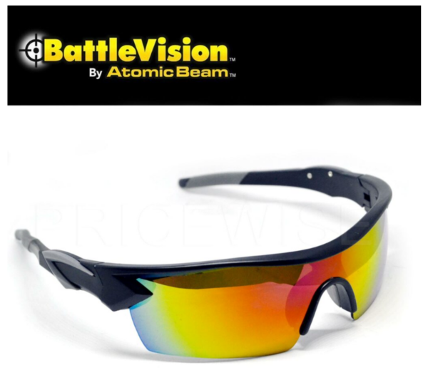 BattleVisionPolarizovaneSuncaneNaocare 5 - Battle Vision naočare su HD polarizovane sunčane naočare, napravljene od Atomic Beam-a. U pakovanju dolaze 2 para.