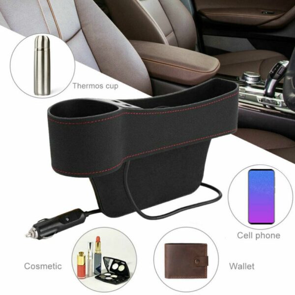 Car box 2usb1 min 1 - Organizer za automobil 2xUSB