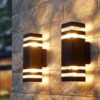 Fasadna Zidna Lampa Crna - Image 3