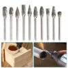 Glodala za metal 5mm set 10 komada
