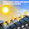 LED vodootporna solarna zidna lampa - unutrašnja/spoljna rasveta - Image 3