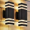 Fasadna Zidna Lampa Crna - Image 5