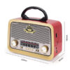 Retro radio Bluetooth/Usb/Fm/SD/Mp3 - Image 2