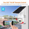 Solarna PTZ 4G sigurnosna kamera za video nadzor - Image 6