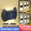 Solarna led dekorativna zidna lampa - Image 2
