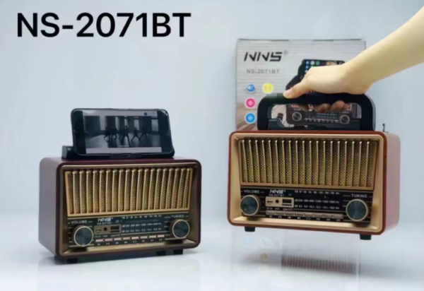 TranzistorRadioNNS2071BT BluetoothRetroTranzistorRadio 5 - Tranzistor Radio NNS 2071BT - Bluetooth Retro Tranzistor Radio 