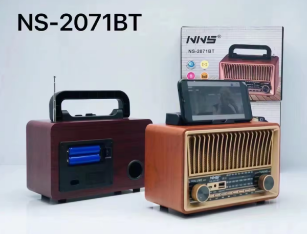 TranzistorRadioNNS2071BT BluetoothRetroTranzistorRadio 6 - Tranzistor Radio NNS 2071BT - Bluetooth Retro Tranzistor Radio 