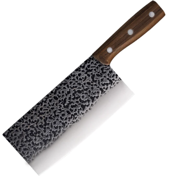 VrhunskiKuhinjskiNoz SekacodNerdajucegCelika 2 - Ovaj vrhunski kuhinjski nož je izrađen od nerđajućeg čelika, pružajući izuzetnu čvrstoću i dugotrajnost. Idealan je izbor za kuvarsku kuću koja traži savršen balans snage i preciznosti. Ovaj nož će vam omogućiti pouzdano oštar oštricu za različite kulinarske zadatke.