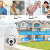 Wifi kamera PTZ 8mpx A6 - Image 2