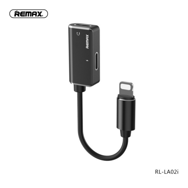 adapter remax za punjenje iphone rl la02i crni 120337 149528 -