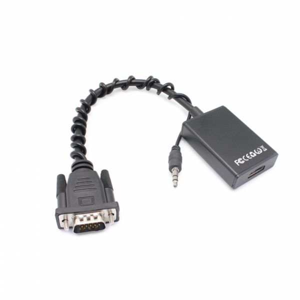 adapter vga hdmi audiopower 25cm 112141 125354 -