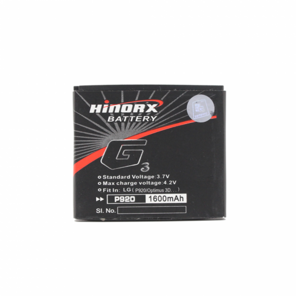 baterija hinorx za lg p990 p920 1600mah nespakovana 101603 119757 -