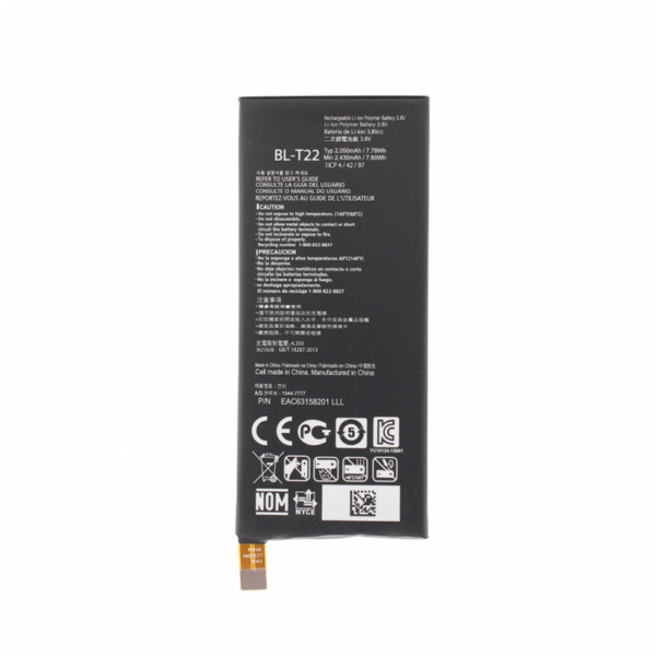 baterija teracell plus za lg zero h650 bl t22 97399 120913 - Oznaka baterije:BL-T22