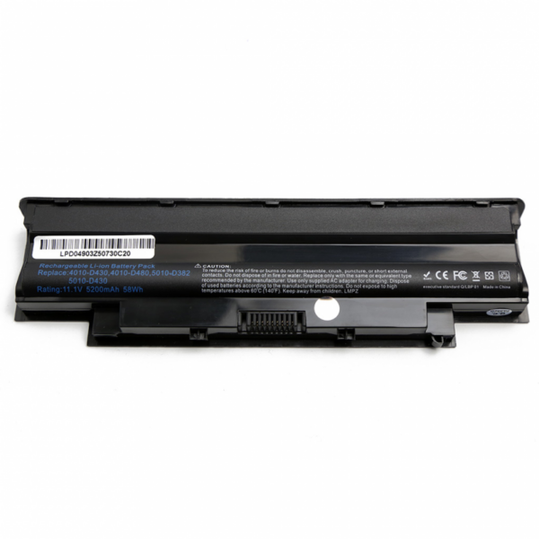 baterija za laptop dell inspiron n3010 n4010 n5010 n7010 111v 5200mah 59205 60407 - Kompatibilni kodovi:04YRJH 07XFJJ 0YXVK2 312-0233 312-0234 312-1201 383CW 451-11510 4T7JN 8NH55 965Y7 9JR2H 9T48V 9TCXN CPA-8NH55 FMHC10 J1KND J4XDH TKV2V YXVK2