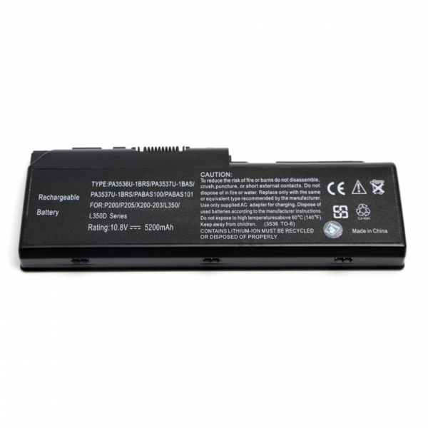 baterija za laptop toshiba satellite l350 pa3536u 108 5200mah 59228 59674 - Kompatibilni kodovi: PA3536-1BRS PA3536U-1BAS PA3536U-1BRS PA3537U PA3537U-1BAS PA3537U-1BRS PA3593U- BRS PABAS100 PABAS101