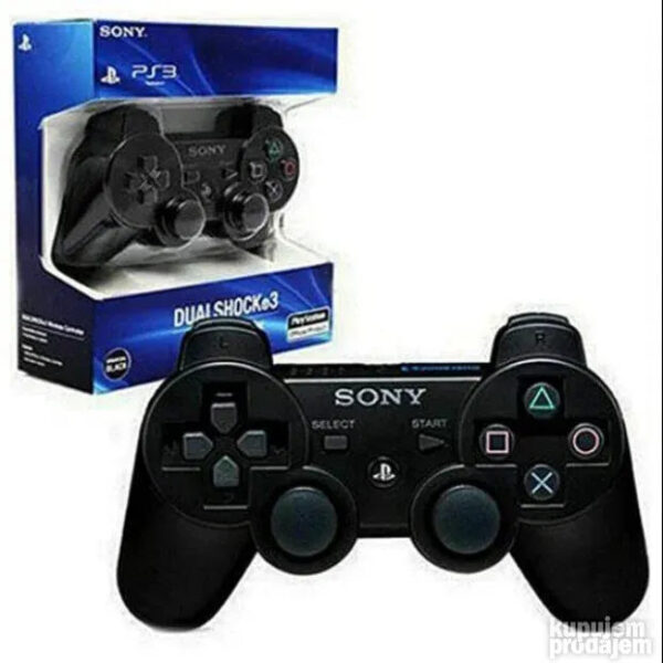 big 107937673 64490c8a37a209 57119148961688c4 46aa 4 - Dzojstik za PS3 Dualshock Boja crna Wireless Kabal za punjenje