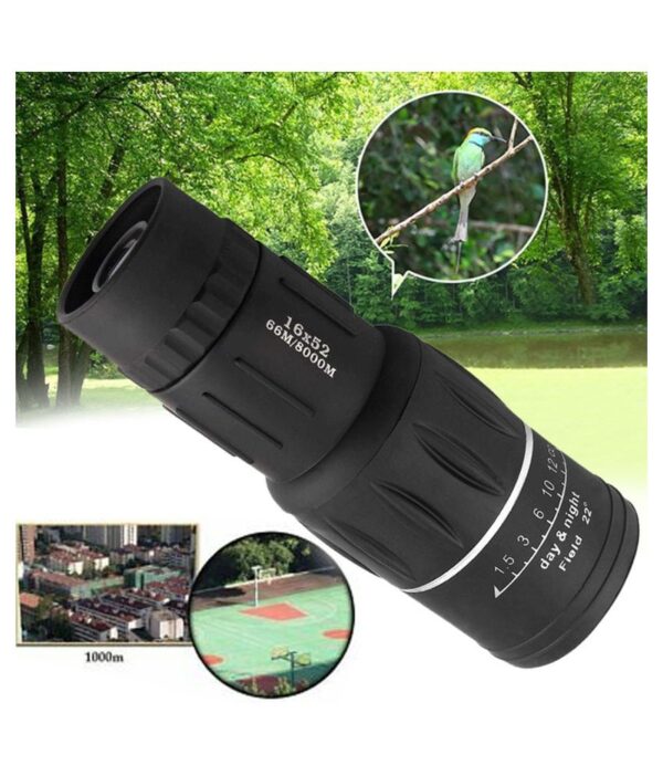 bushnell monokular okshop 3 1 - * Tehničke karakteristike: Magnification: 16x Objective Lens: 52mm Focus System: Center Prosm System: Roof Field of View: 66@8000yds Eye relief: 18mm Exit Pupil: 5.2mm