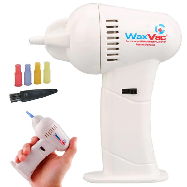 eng pl Wax vac ear cleaning device 1010 12 - Aparat za rad koristi 2xAA1.5V baterije (baterije nisu ukljucene u ponudu)