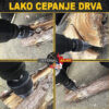 Svrdlo konusna burgija za cepanje drva 50mm - Image 9