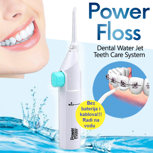 pf 11 - Mašinica za besprekornu čistoći zuba.Original Power Floss Dental Water Jet