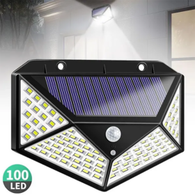 reflektor solarni 100 led dioda 1 - DOBRODOŠLI NA IKSSHOP.COM