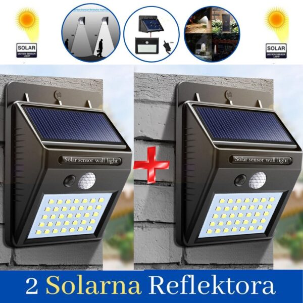 solarni led reflektori 1 1 - 2 Solarna Led Reflektora