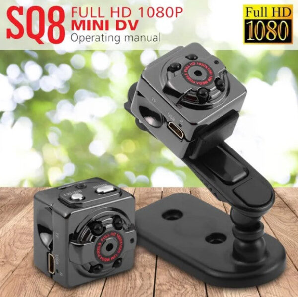 sq8 spy kamera okshop 1 - Mini kamera SQ8. Kamera radi preko Micro SD kartice. Veliki izbor SPY opreme.