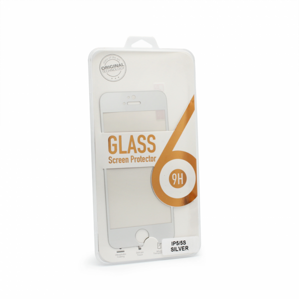 tempered glass za iphone 5 srebrni 43930 65994 -