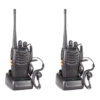 Hands-free voki-toki radio set sa 2 stanice
