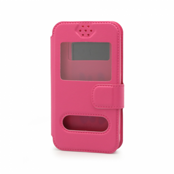 torbica bi fold univerzalna za mobilni telefon 43 45 pink 67574 70807 -