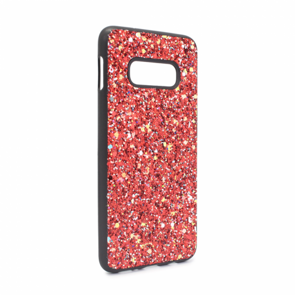 torbica glitter za samsung g970 s10e crvena 116539 133797 -