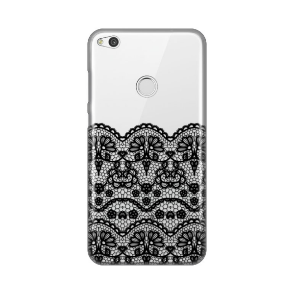 torbica silikonska print skin za huawei honor 8 lite p8 lite 2017 p9 lite 2017 black lace 83630 91988 -