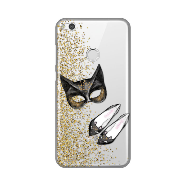 torbica silikonska print skin za huawei honor 8 lite p8 lite 2017 p9 lite 2017 cat fashion 83632 91987 -