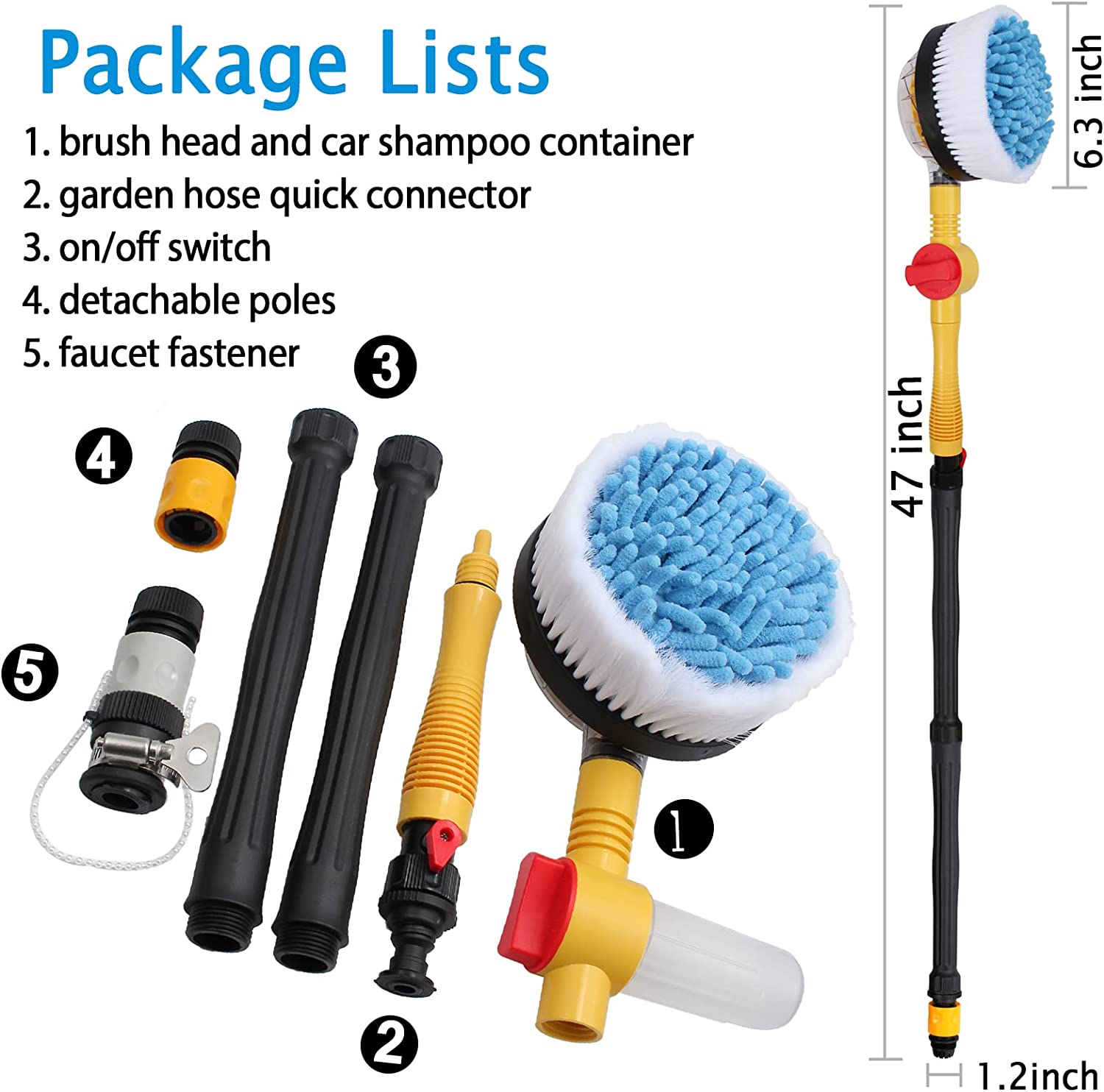 Rotirajuća četka za pranje - Image 4