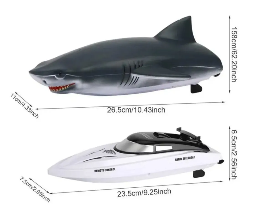 Ajkula Gliser na Daljinsko Upravljanje 2u1 - Image 3